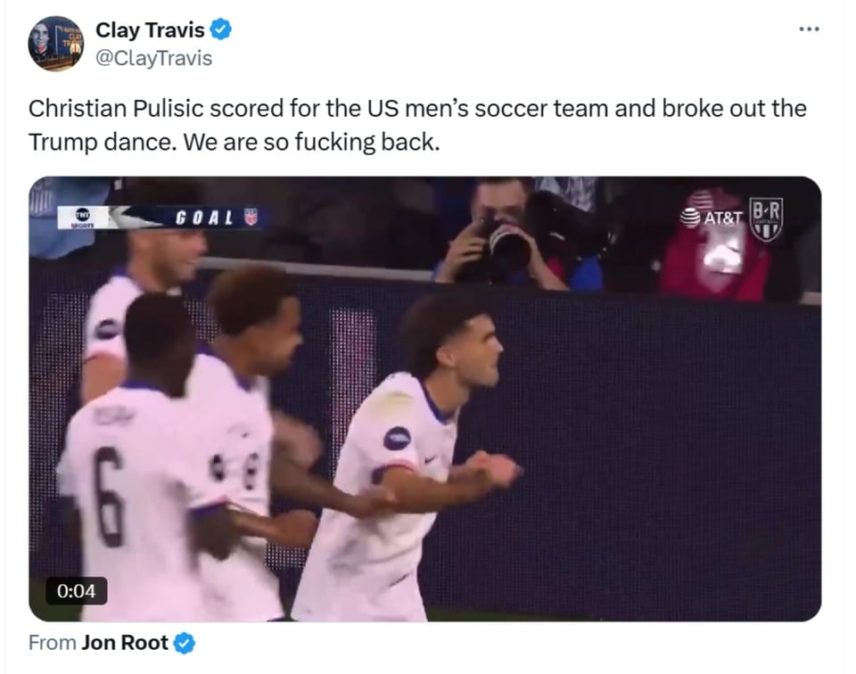 Pulisic Trump, Christian Pulisic, Donald Trump, goal, MundoNOW
