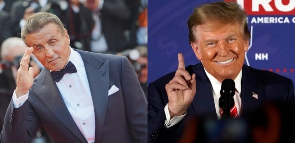 Sylvester Stallone dice que Trump es «el segundo George Washington»