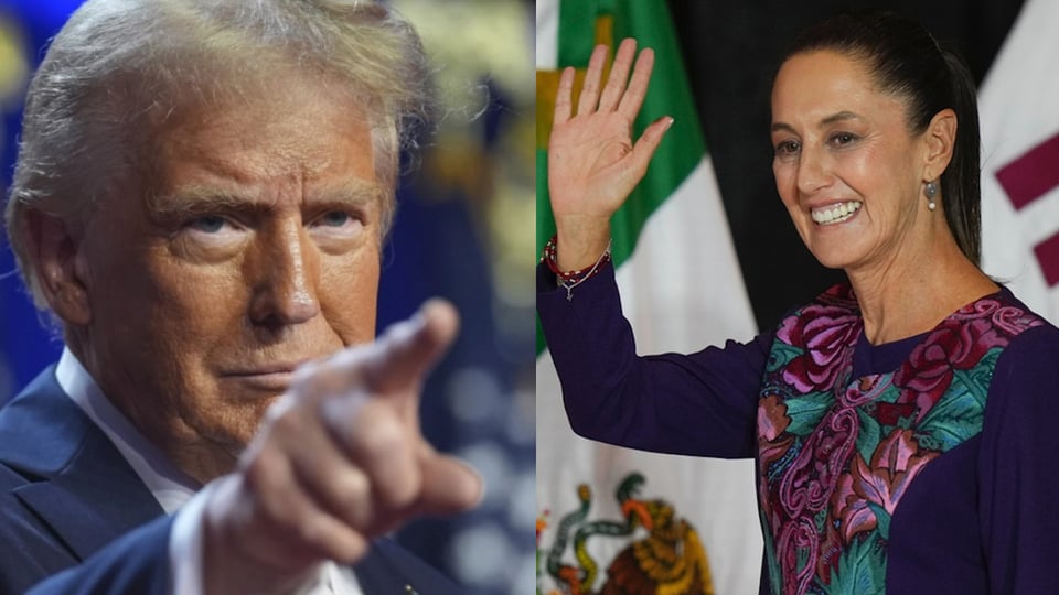 Claudia Sheinbaum hablo con Trump sobre la política migratoria y pidió respetar la soberanía