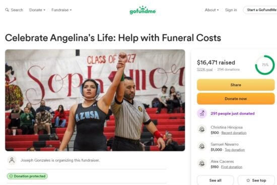 Joven artista hispana muere tras ser apuñalada antes de Navidad