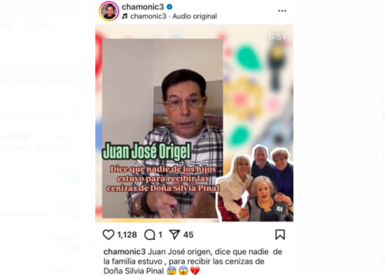 Juan José Origel, Silvia Pinal, cenizas, muerte, luto