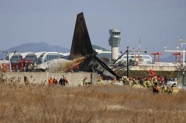 Death of 179 passengers of plane that crashed in South Korea is confirmed