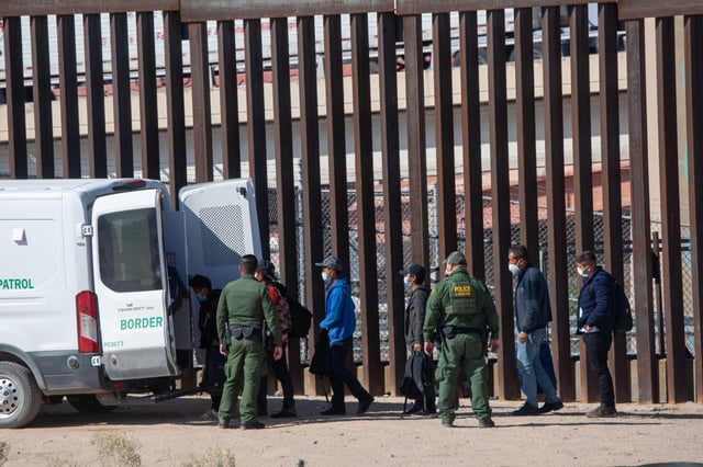 More billboards against immigrants showing what will happen to them appear