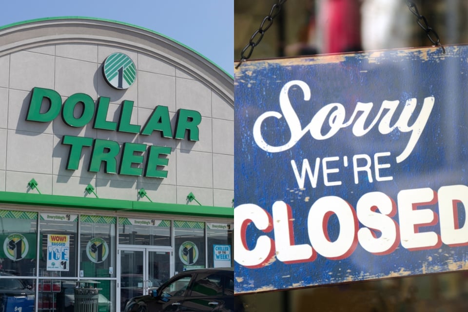 Dollar Tree confirma que cerrará miles de sucursales durante ‘apagón minorista’