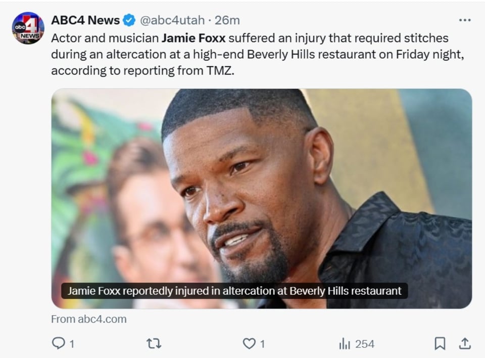 Jamie Foxx, cumpleaños, Beverly Hills, EEUU; MundoNOW