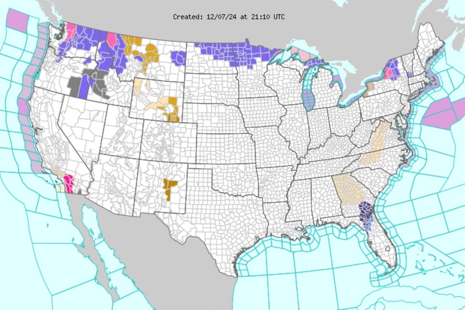 , tormenta invierno, condiciones peligrosas, nevadas, vientos hasta 60 mph, MundoNOW.