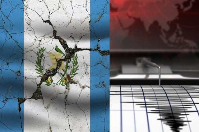 Sismo de magnitud 4.3 estremece a Guatemala