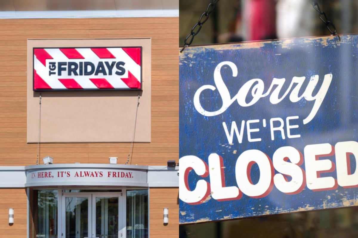 TGI Friday's cierra sucursal, Minorista, Noticia, EEUU, Compras, Navidad