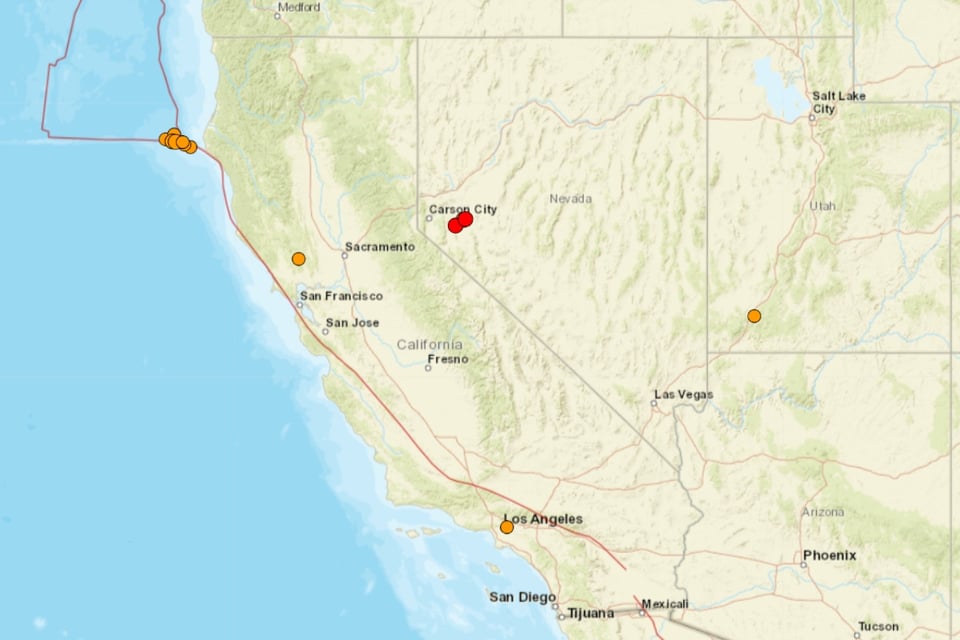 USGS, movimientos, EEUU, en vivo, sismos, MundoNOW