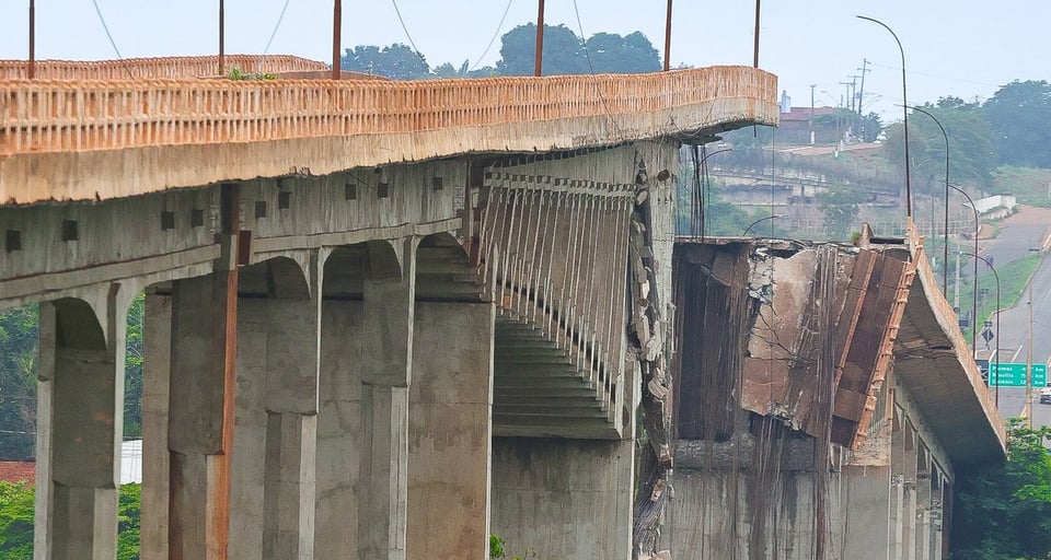 Tragedia en Brasil: Colapsa puente dejando muertos y desaparecidos