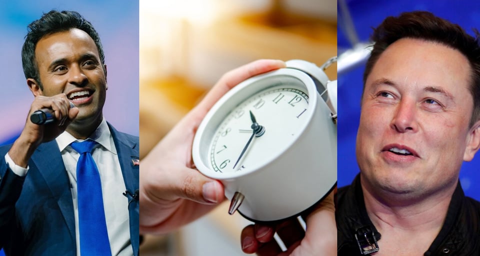 Elon Musk y Vivek Ramaswamy: ¿Adiós cambios de horario?