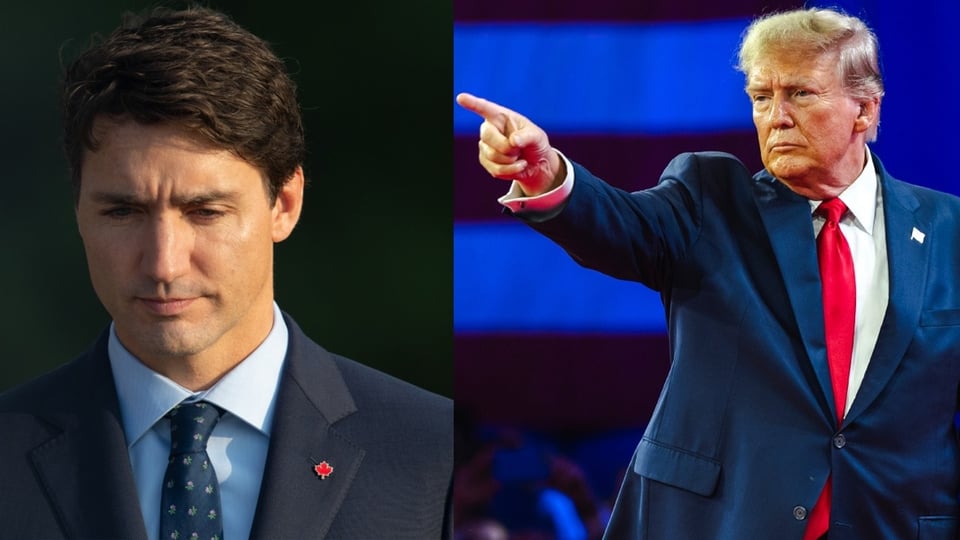Trump se burla de Trudeau al Llamarlo «Gobernador del Gran Estado de Canadá» y amenaza de Aranceles