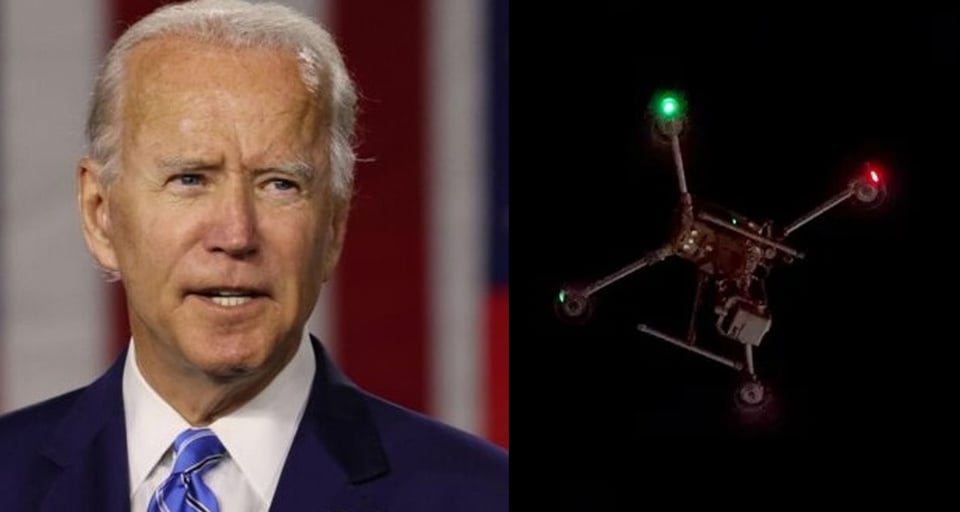 Biden descarta peligro por drones en Nueva Jersey