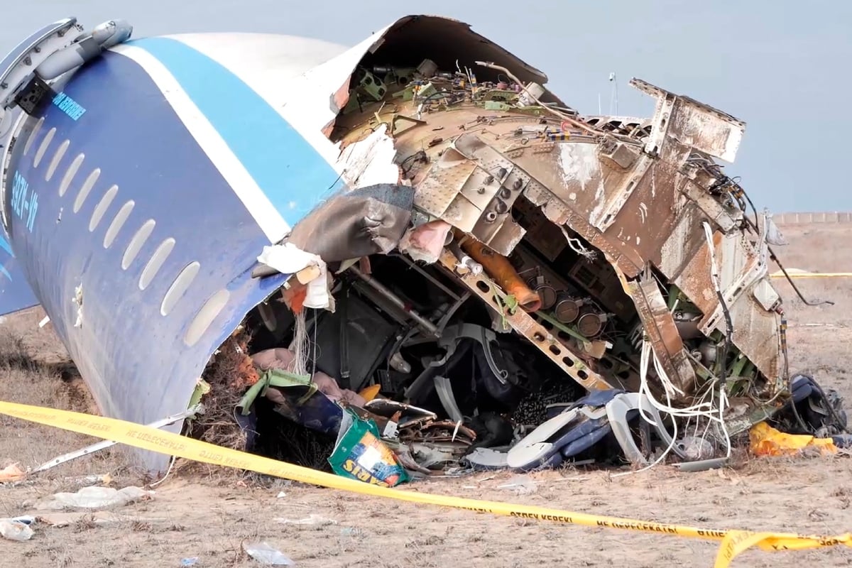 Azerbaijan revela terrible detalle del avión siniestrado en Navidad, Azerbaijan reveals terrifying details of Christmas plane crash