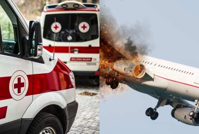 A Delta plane lands upside down in Toronto