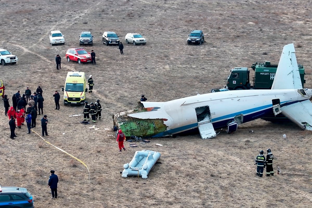 avión Kazajistán, accidente, Azerbaijan Airlines, muertos, MundoNOW