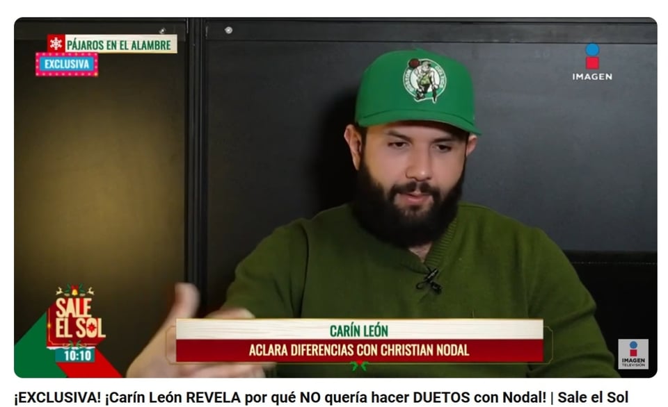 Carin León y Christian Nodal, cantante, artista, La boda del huitlacoche, MundoNOW