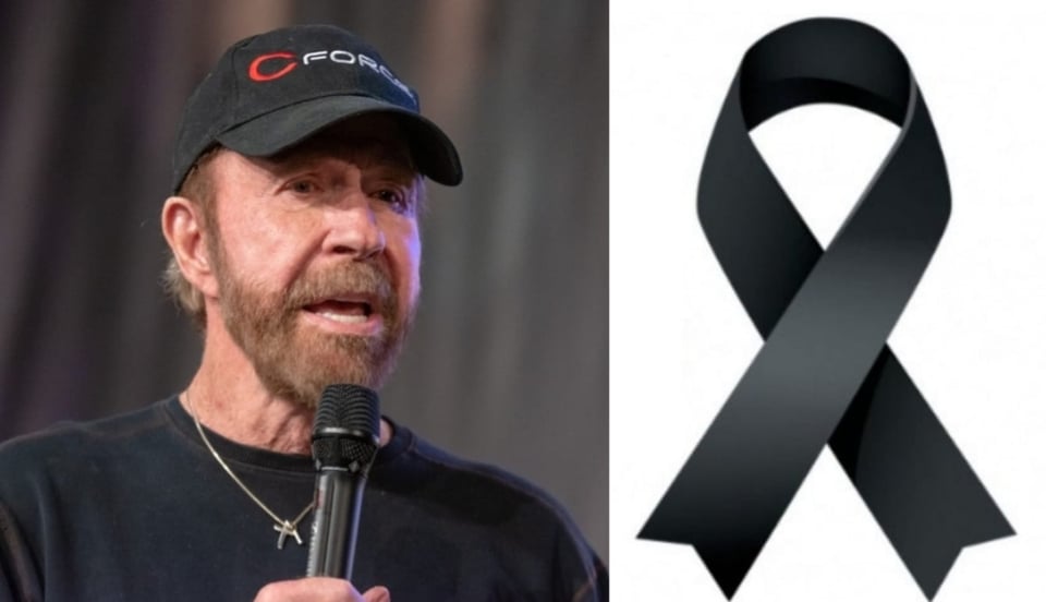 Chuck Norris de luto tras la muerte de su mamá