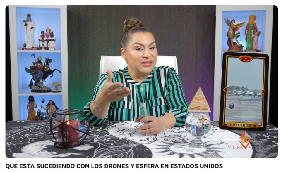 Vieira Vidente drones, video, YouTube, Estados Unidos, MundoNOW