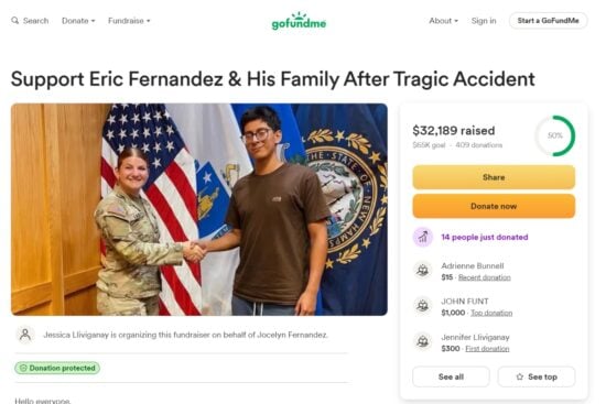 Joven hispano gravemente herido tras accidente en panadería