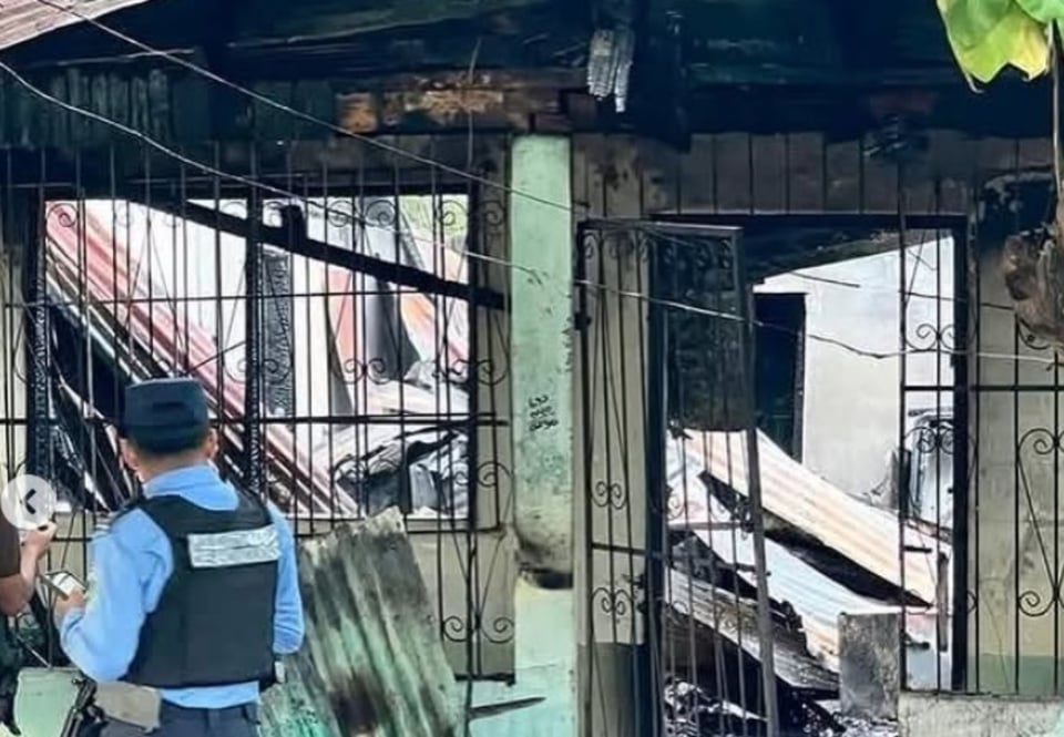 En terrible incendio, muere calcinado exfutbolista hispano