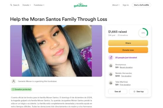 Unidos por la familia Moran Santos en su dolor
