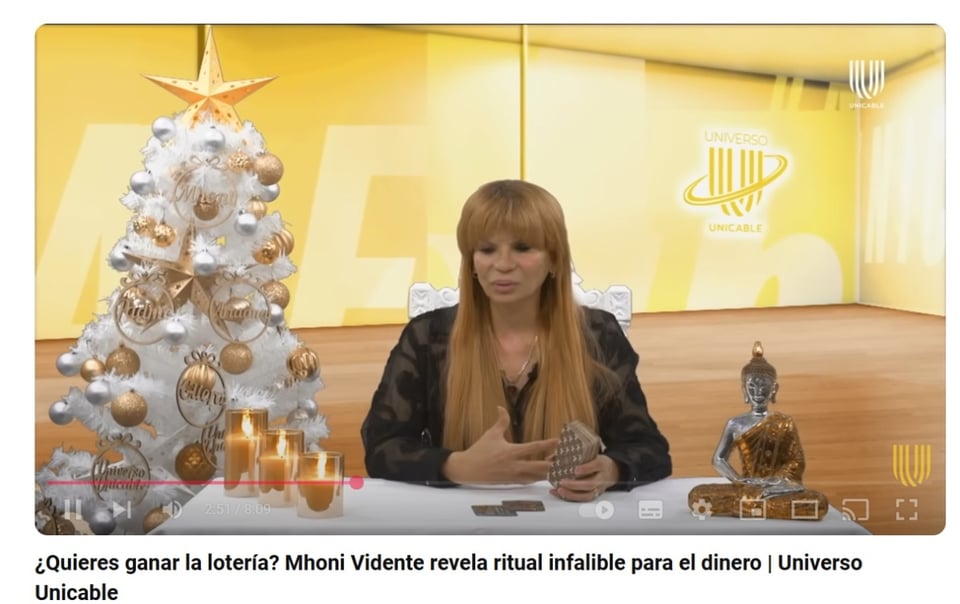 Mhoni Vidente invierno, YouTube, video, Unicable, MundoNOW