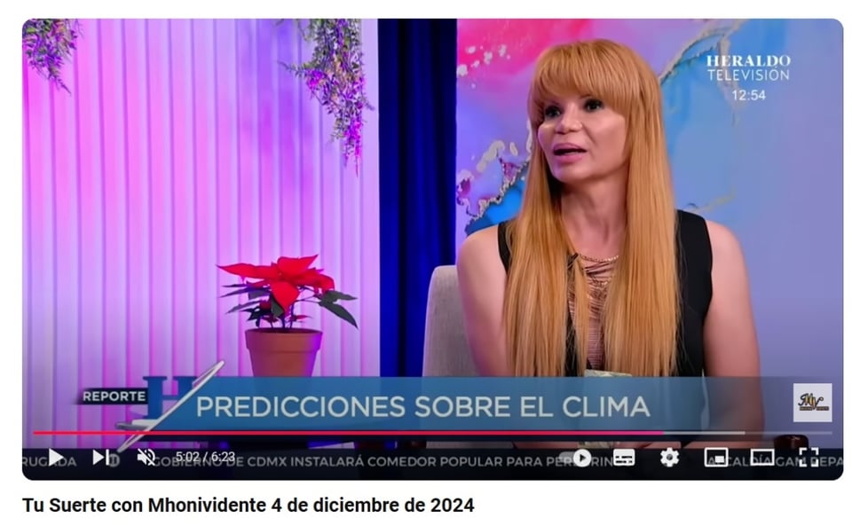 Mhoni Vidente diciembre 2024, Júpiter, cartas, video, MundoNOW