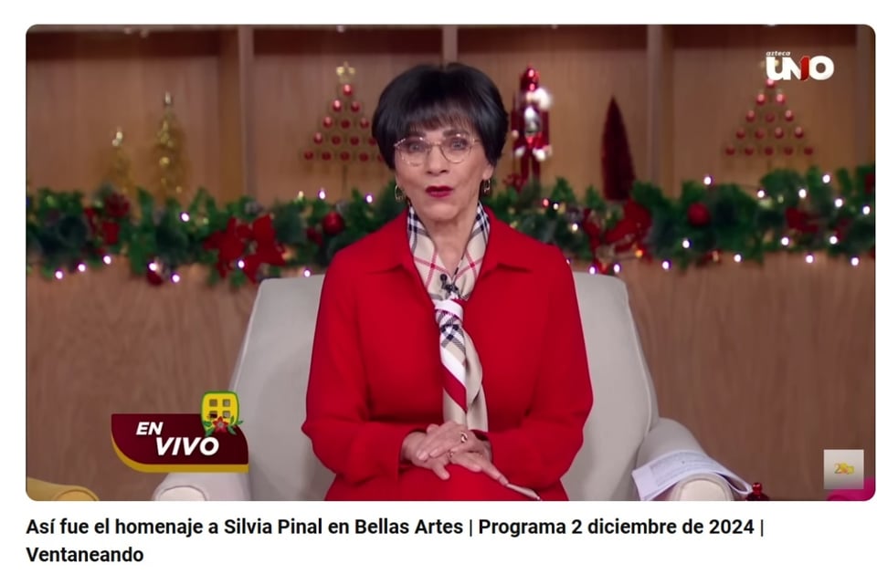 Pati Chapoy Frida Sofía, Silvia Pinal, TV program, Ventaneando, MundoNOW