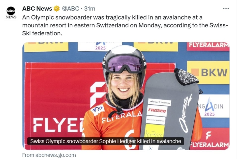 Sophie Hediger, Suiza, Arosa, Beijing, MundoNOW