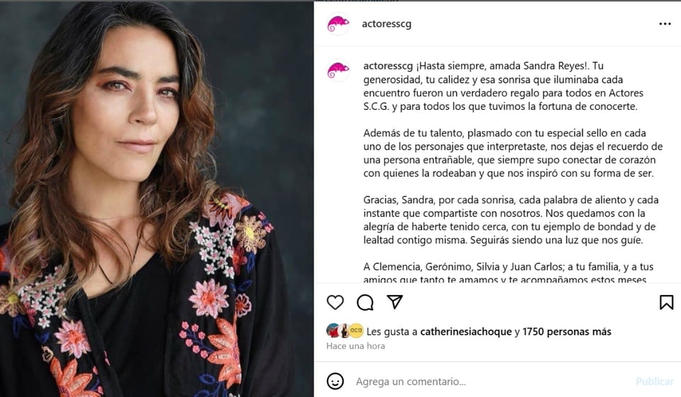Miguel Varoni Sandra Reyes, Instagram, Actores SCG, cáncer, MundoNOW