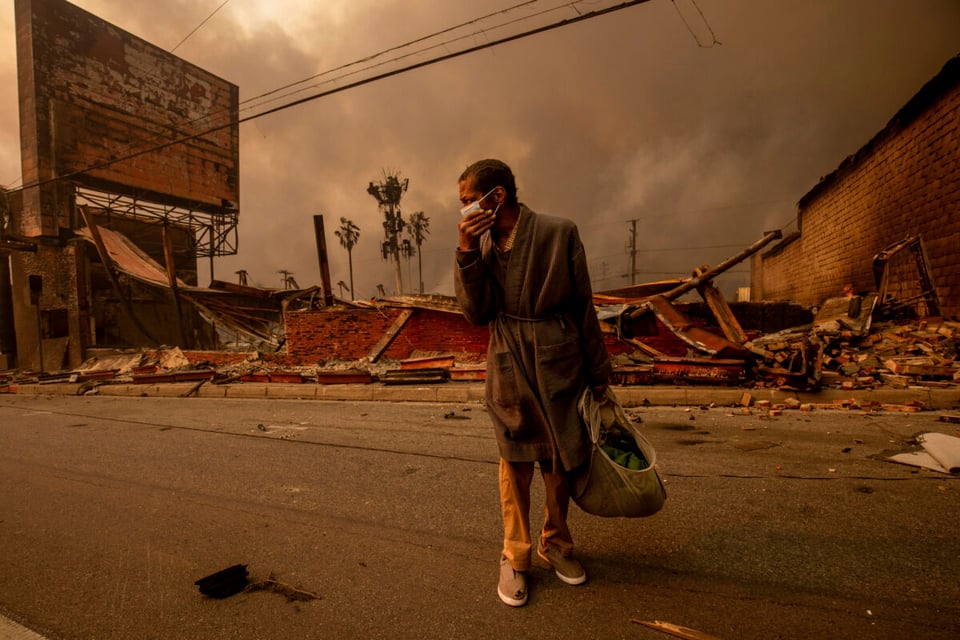 Incendios en Los Ángeles, catástrofe ,2025, Detienen personas por saqueos , Los Ángeles, MundoNow