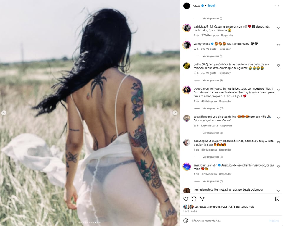 cazzu, cuerpo, instagram, musica, bella
