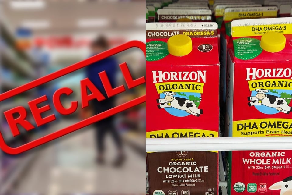 Retiran del mercado miles de cajas de leche por riesgos a la salud