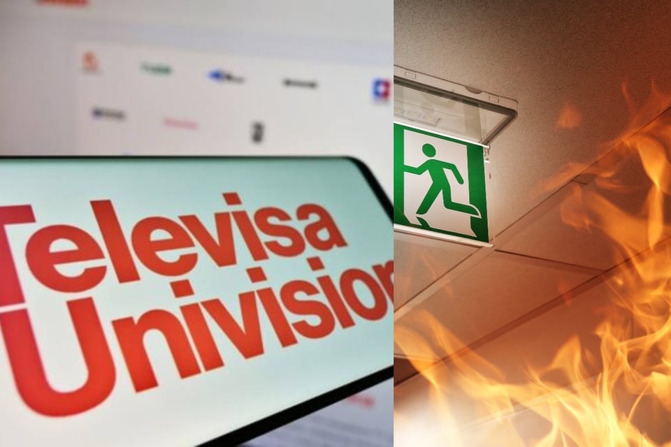 Edificio se incendia mientras graban telenovela de TelevisaUnivision featured image