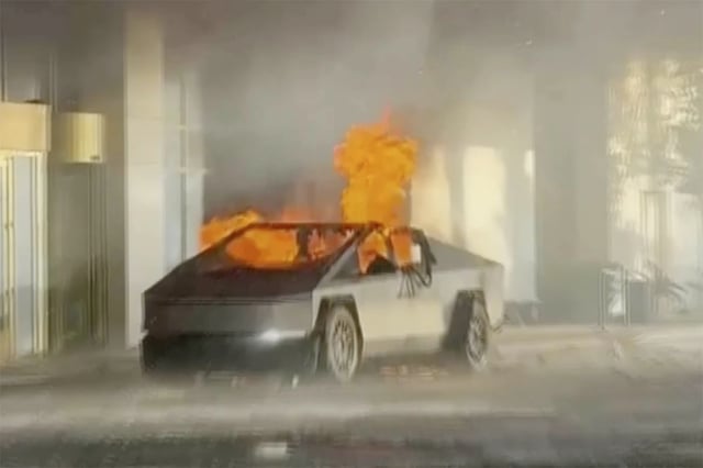 Former soldier who exploded a cybertruck in front of the Trump hotel left two letters