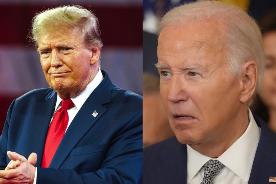 Trump sugiere que Biden debería enfrentar investigaciones