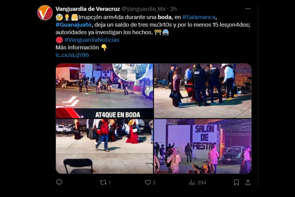 ataque boda Guanajuato, tragedia Salamanca boda, violencia Guanajuato ataque, grupo armado Salamanca, víctimas boda Guanajuato, MundoNOW