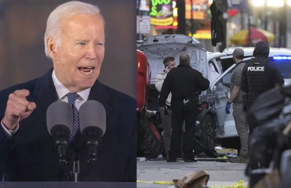 Biden expresa su frustración tras atropello masivo en Nueva Orleans que dejó 10 muertos featured image