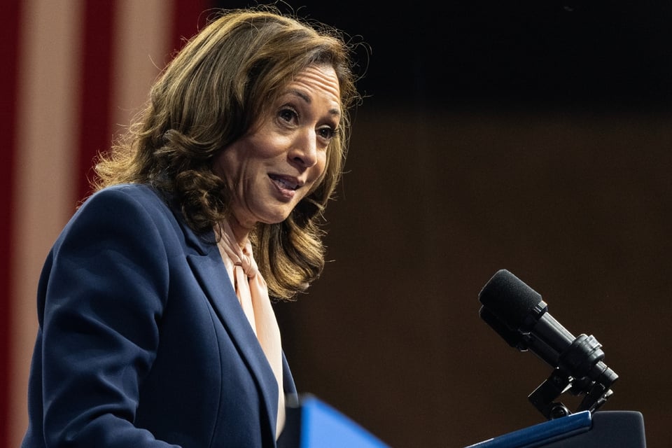 Kamala Harris criticada por su vestimenta en la investidura