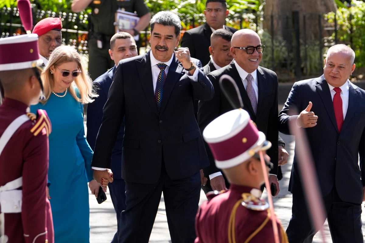 Nicolás Maduro asume un tercer mandato presidencial