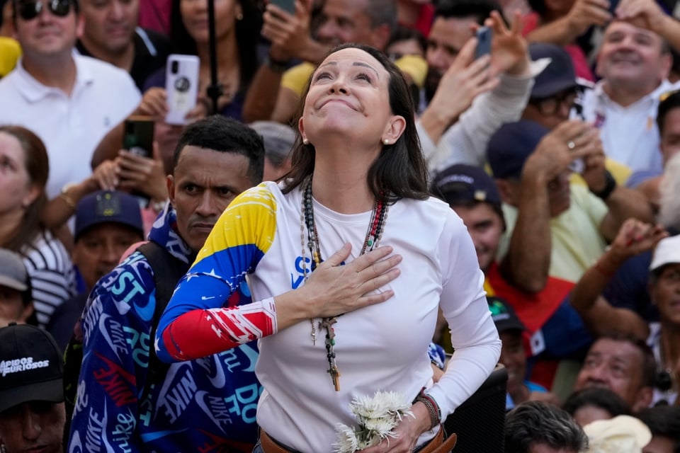 Liberan a María Corina Machado tras su detención