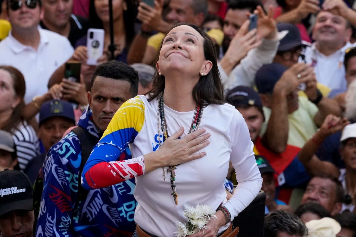 Liberan a María Corina Machado tras su detención