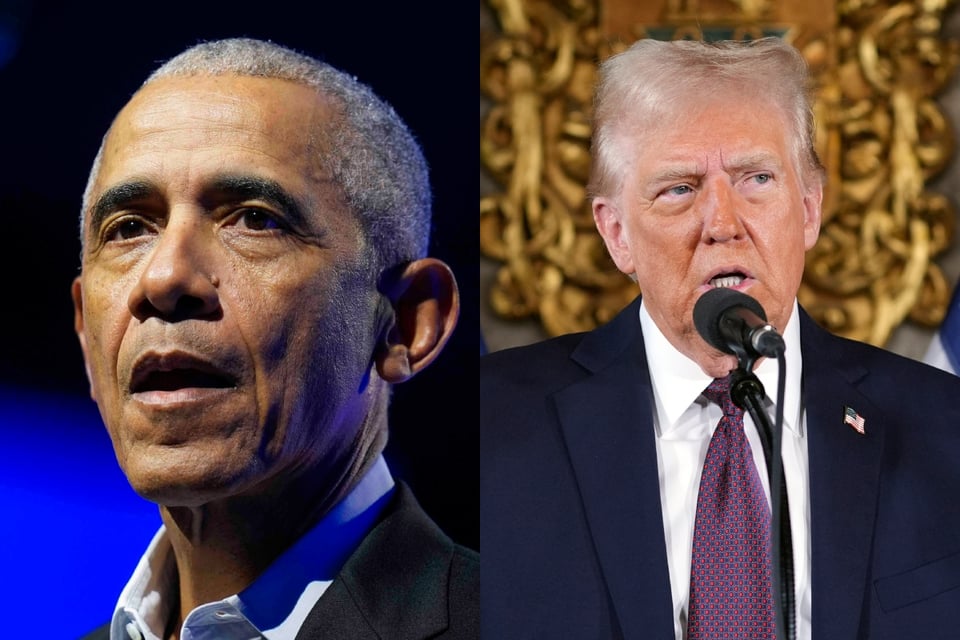 Barack Obama asiste solo a la investidura de Donald Trump