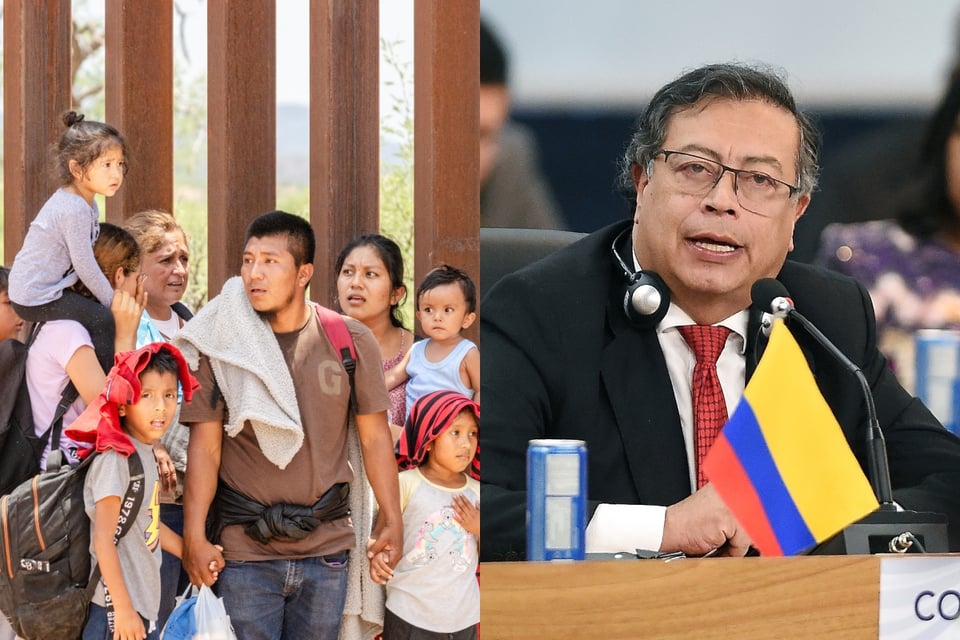 Petro pide a colombianos indocumentados en EE.UU. regresar al país