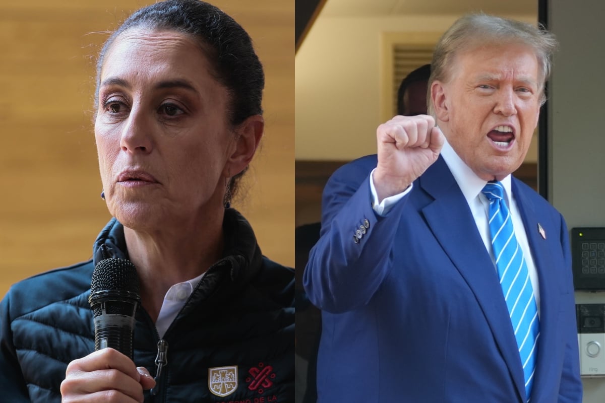 Sheinbaum rechaza las redadas de Donald Trump