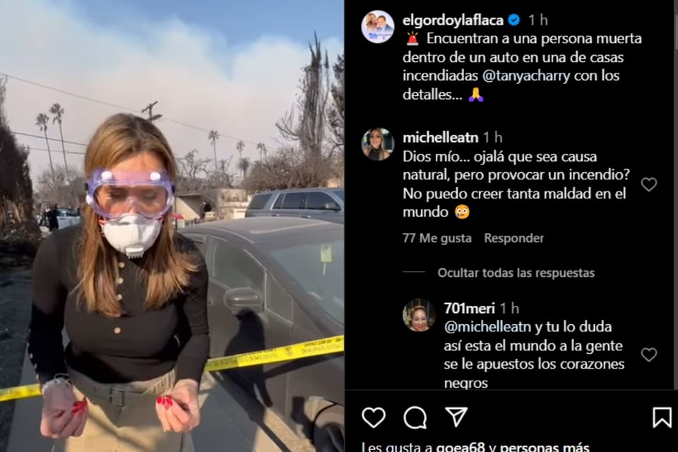 Incendios Los Ángeles, Pacific Palisades fuego, investigación incendio California, víctimas incendio condado Los Ángeles, Tanya Cherry, MundoNOW