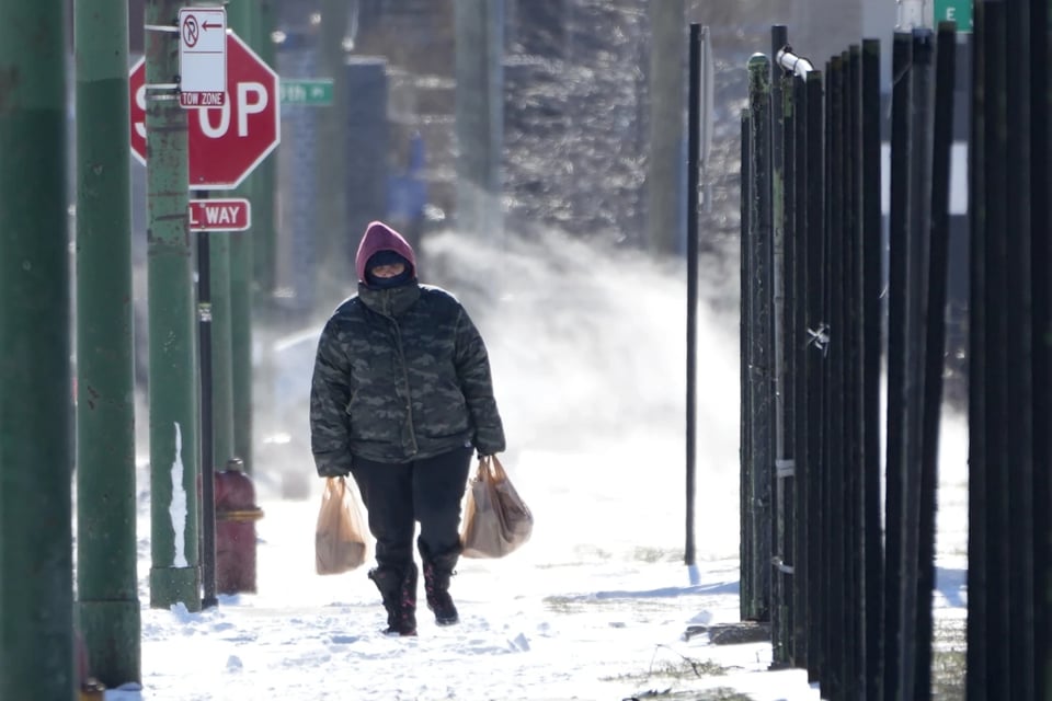 vórtice polar, frío extremo, tormenta ártica, nieve, MundoNOW, cambio climático, heladas, Kansas, frío ártico, MundoNOW