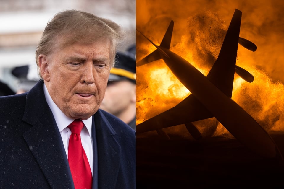 Trump critica falta de prevención en choque aéreo en Washington