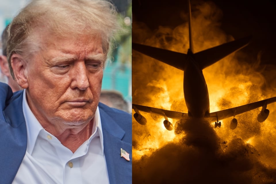 Trump califica el accidente aéreo como una «noche oscura»